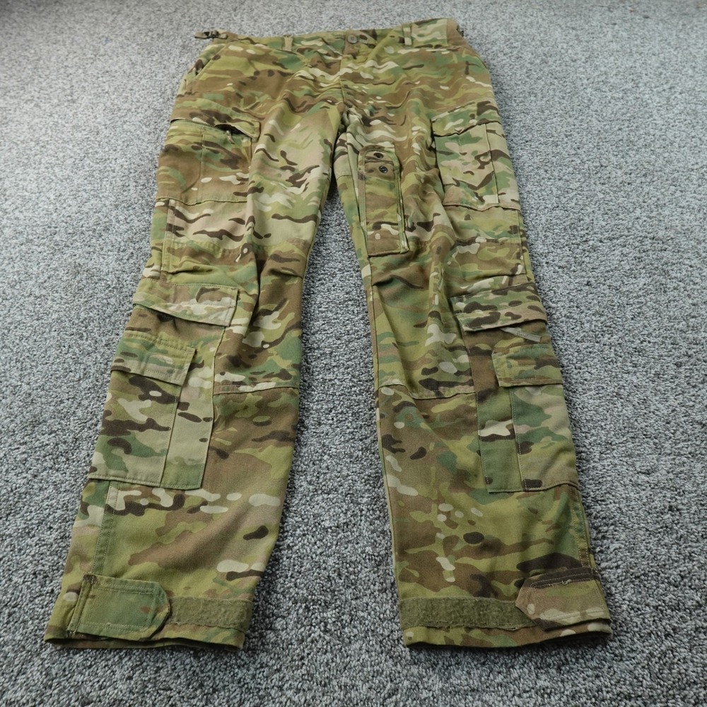 Military Pants Mens L OCP Camo Multicam Cargo Trouser Aircrew Combat Uniform FR